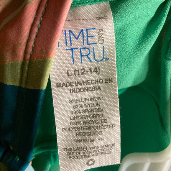 Floral Time and Tru One Piece Swimsuit - Picture 8 of 8